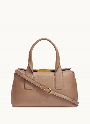 Donna Karan Amagansett Satchel Táska Barna | Hungary_DK44292