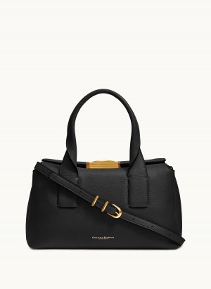 Donna Karan Amagansett Satchel Táska Fekete | Hungary_DK96058