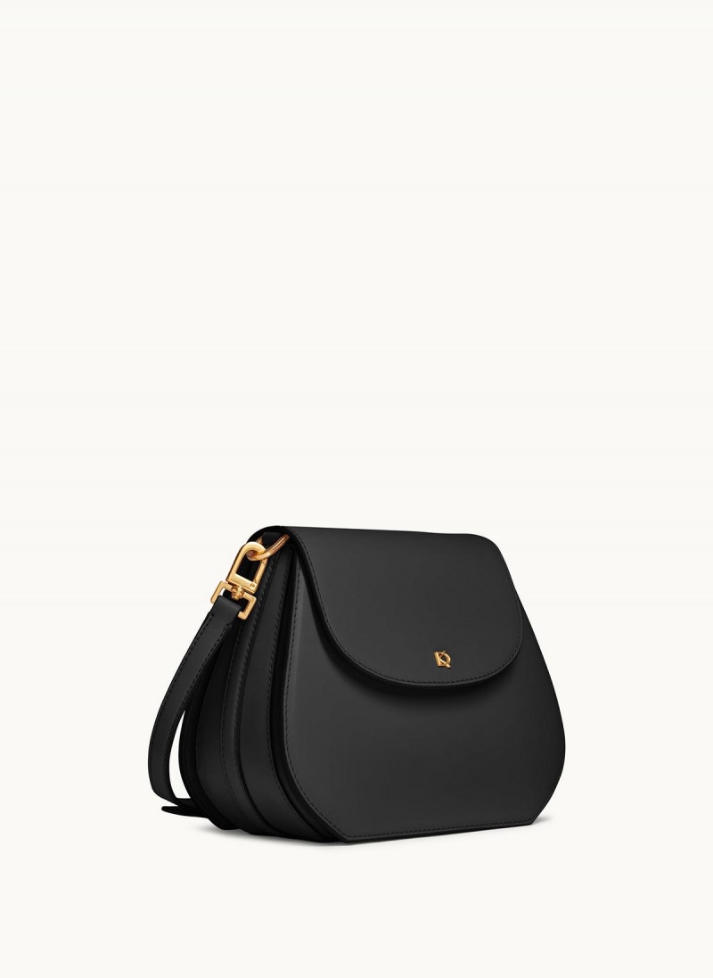 Donna Karan Bellerose Crossbody Táska Fekete | Hungary_DK44886