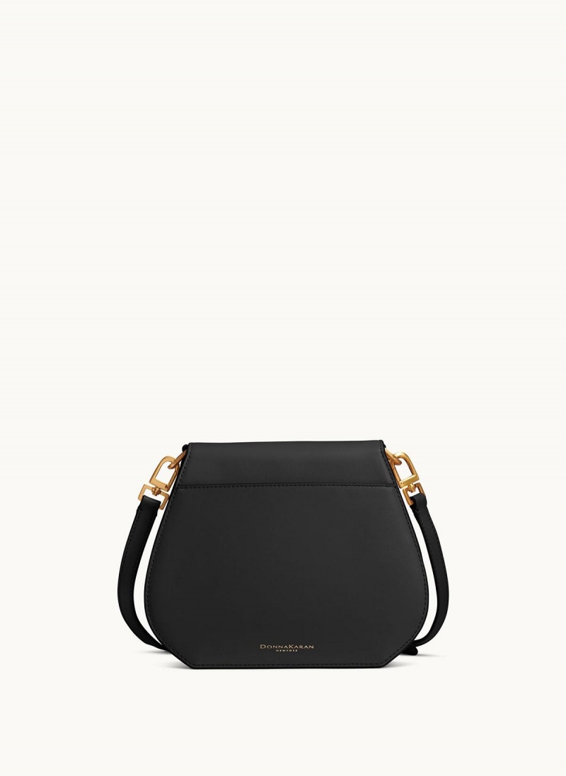 Donna Karan Bellerose Crossbody Táska Fekete | Hungary_DK44886