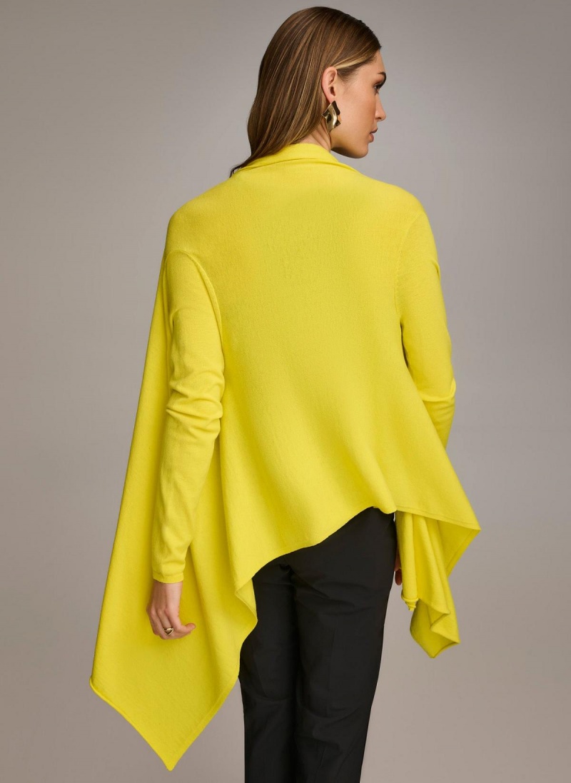 Donna Karan Drape Cardigan Sweaters and Tops Színes | Hungary_DK62324