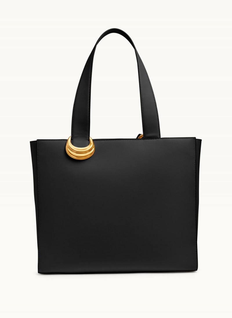 Donna Karan Hewlett Tote Fekete Arany | Hungary_DK73625