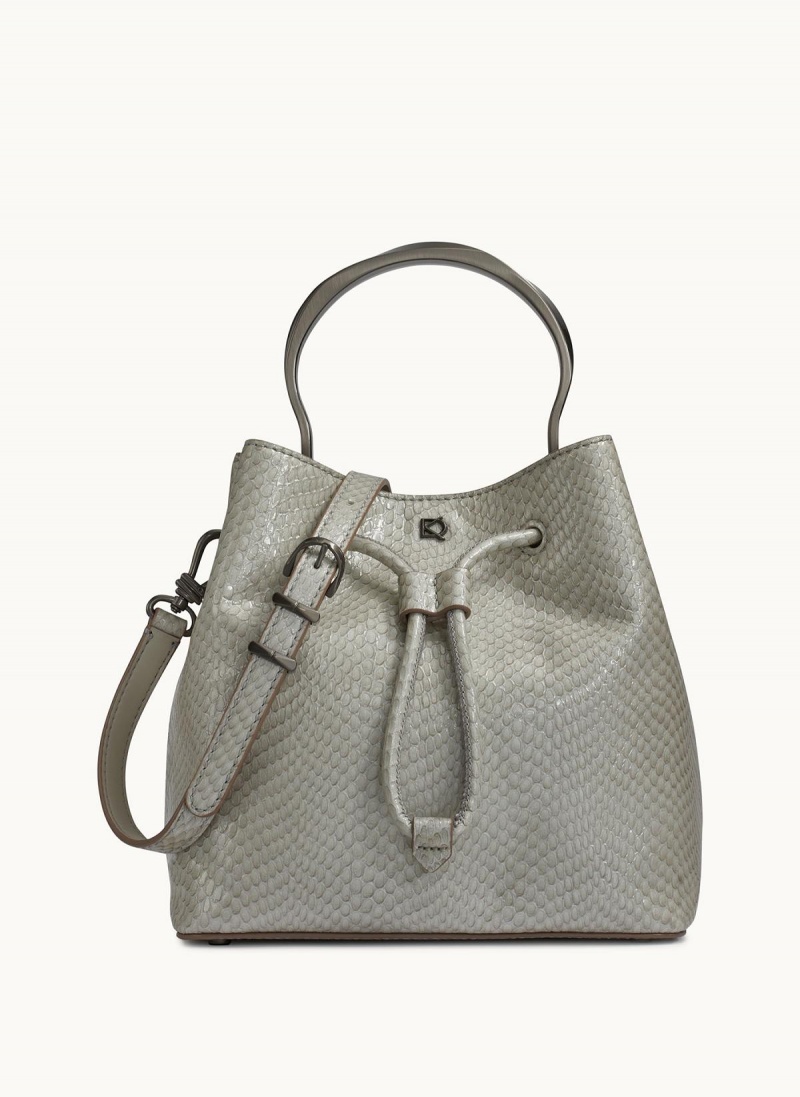 Donna Karan Lawrence Bucket Satchel Táska Krém | Hungary_DK50983