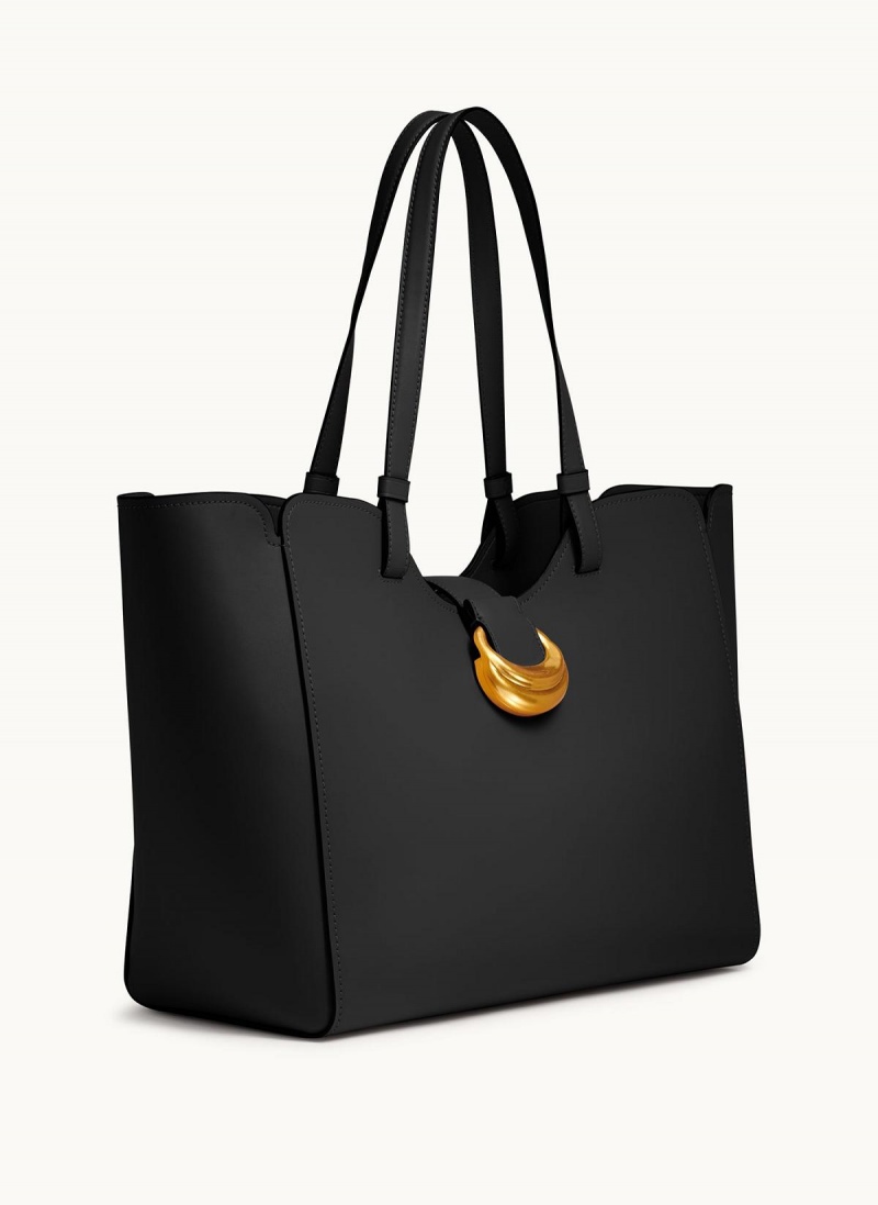 Donna Karan Valley Stream Large Tote Fekete | Hungary_DK90373