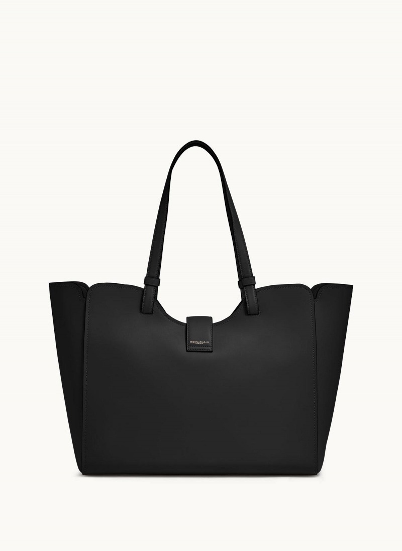 Donna Karan Valley Stream Large Tote Fekete | Hungary_DK90373